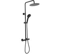 Rea Vincent set doccia a parete con termostato nero REA-P6600