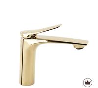 Rea Vision rubinetto per lavabo verticale oro REA-B6341