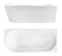 Rea Wenus vasca da bagno angolare 170x80 cm destra bianco REA-W0130
