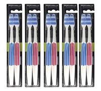 Reach Essential Care - Spazzolino da denti interdentale, spazzolino manuale con setole dure, confezione multipla di colori assortiti, smalto orale giornaliero