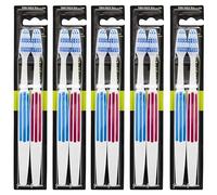 Reach Essential Care - Spazzolino da denti interdentale, testa completa, confezione multipla di colori assortiti, smalto orale giornaliero, confezione da 5 pezzi (10 spazzolini)