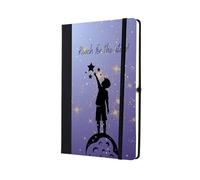 Reach for the Stars - Album di ritagli formato A5, a righe, idea ispiratrice per amici e familiari (note-ds23-reachfor)