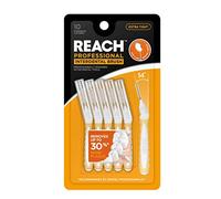 Reach Spazzolino interdentale extra stretto 0,7 mm | Rimuove fino al 30% in più di placca | Progettato appositamente per la protezione delle gengive, senza PFAS | 10 pennelli