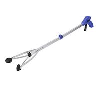 Reacher Grabber Pickup Tool 32 Pollici Raccoglitore di Rifiuti Pieghevole Raccoglitore di Rifiuti con Apertura Leggera Per Anziani Pulizia Giardini, Orti, Mercati(blu)