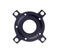 ReachMall Adattatore corona 104BCD, supporto disco in lega di alluminio per motore elettrico Bafang, 38T-60T, nero