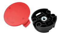 ReachMall Copertura della bobina di ricambio e testa di taglio per Bosch per afs 23-37, cappuccio rosso F016F04841 testa nera F016F04839, parti in plastica