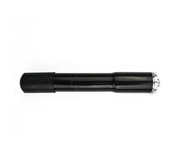 ReachMall Forcella Estensione Del Gambo In Lega di Alluminio Testa Riser Adattatore Per Mountain Bike 22.2mm A 28.6mm Nero Argento Ciclismo Aggiornamento Parte