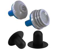 ReachMall Kit connettore filtro piscina per Intex 25012 12634, plastica installare flusso, accessori acqua uscita parte di ricambio