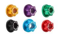 ReachMall M10 Mozzo Dado Flangia Ruota Posteriore Vite di Bloccaggio In Lega di Alluminio Bullone Leggero Resistente Per La Riparazione Asse