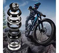 ReachMall Mountain Bike Headset, Lega di Alluminio Coppa Esterna Doppio Cuscinetto Forcella Anteriore Montaggio per Strada & MTB Telai,