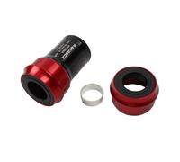 ReachMall Movimento centrale, BB30/PF30 a 24 mm, adattatore per guarnitura Shimano/FSA/Prowheel, lega di alluminio CNC, rosso