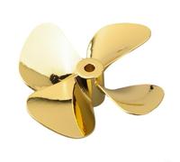 ReachMall Per RC Marine Elica 4 Lame per Migliorare le Prestazioni in WateFor RCraft (D60mm Mano Sinistra)