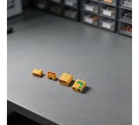 ReachMall per xt90-S Spark for proof connettore maschio femmina adattatore 4,5 mm placcato oro per FPV RC alimentazione elicottero modello 30A (maschio + femmina)