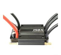 ReachMall RC Barca Brushless ESC Programmatore 2-6S per lipo con 5.5V 5A BEC - Impermeabile Scheda di Controllo Elettronica (150A)