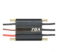 ReachMall RC Barca Brushless ESC Programmatore 2-6S per lipo con 5.5V 5A BEC - Scheda di controllo elettronica impermeabile (70A)
