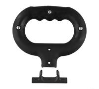 ReachMall Robusto manubrio per carrello da giardino e campeggio con fibbia fissa (ellittica A Style)
