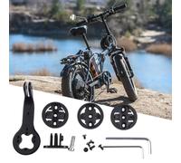 ReachMall Supporto per computer da bicicletta, in lega di alluminio, per Garmin Bryton Wahoo, compatibile con Trek Blendr,