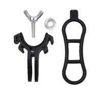 ReachMall Supporto per targa per bici da strada, staffa in plastica nera, montaggio a sgancio rapido, installazione per reggisella pieghevole Race Mountain
