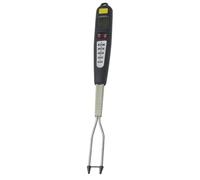ReachMall Termometro a forchetta digitale a doppia scala 304 in acciaio inox letture accurate per carne carne carne pollo pesce tacchino barbecue grigliata