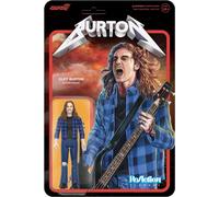 Reaction Cliff Burton (Flanella Camicia) Figura Super7 60025