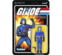 Reaction G.I.Joe Cobra Comandante Figura Super7 13656
