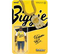 ReAction Notorious B.I.G. Maglietta Gialla Figura Giocattolo Super7 08795
