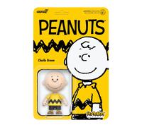 Reaction Peanuts Wave 07 - Charlie Brown Giocattolo Figura Super7 99179