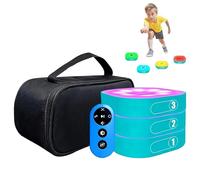 Reaction Training Lights con telecomando, 4 modalità e colori per agilità e coordinazione occhio-mano nello sport e nel fitness