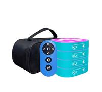 伟 祥 Reaction Training Lights Improves Reaction Speed And Agility, Agile Reaction Training Lamp Set with 270° Viewing Angle, 4 Modes & 4 Light Color, Magnetic Design, 10CM Sensing Distance