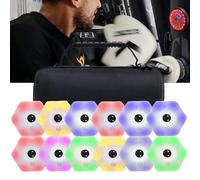 Reaction Training Lights - Sistema di allenamento agile a risposta rapida per velocità e agilità nella boxe - Set di 4 luci con app