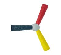 Reactive Trainer - 26 x 26 x 4 cm | Bastone da lancio Agility Reactive Trainer, bastone morbido, sicuro, altamente flessibile con design tricolore - Allena il cervello, migliora la capacità