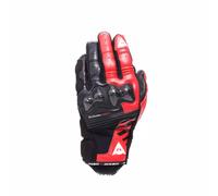 REACTO CARBON SHORT GLOVES BLACK RED-LAVA | DAINESE | MotoCharlie