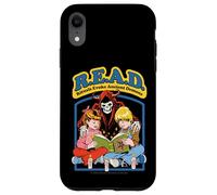 READ Ancient Demon Sarcastic Retro Vintage Funny Adult Humor Custodia per iPhone XR