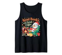 Read Books And Drink Coffee Cozy Holiday Canotta