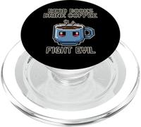 Read Books Drink Coffee Fight Evil PopSockets PopGrip per MagSafe