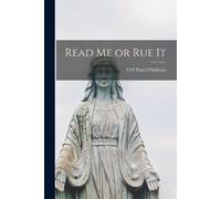 Read Me or Rue It (Tascabile)