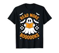 Read More Books Funny Spook Halloween Teacher Costume Maglietta