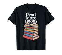 Read More Books Quote for Bookworm Motivation Style Maglietta