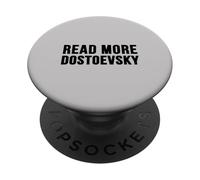Read More Dostoevsky Brothers Karamazov Letteratura classica PopSockets PopGrip Adesivo