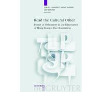 Read the Cultural Other (Copertina rigida)