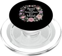 Read What Nourishes Your Mind Mentalità del lettore ||- PopSockets PopGrip per MagSafe