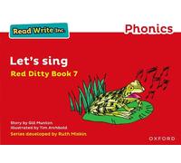 Read Write Inc. Phonics: Red Ditty Book 7 Let's Sing (Tascabile)