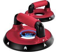 READAEER Maniglie per Flessioni Rotanti a 360° - Push Up Bar Ergonomiche con Base Antiscivolo, Supporti per Flessioni per Allenamento Petto, Schiena e Tricipiti, Attrezzi Palestra Casa