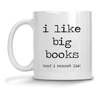 Reader I Like Big Books Tazza Unico Tazzine Da Caffè Ceramica Mug Per Ufficio Casa Cucina 330Ml