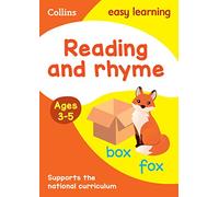 Reading and Rhyme Ages 3-5: Ideal for home learning