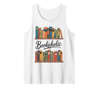 Reading as a Bookaholic per Gli Amanti dei Libri Canotta