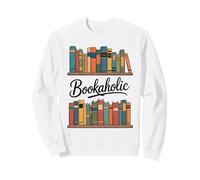 Reading as a Bookaholic per Gli Amanti dei Libri Felpa
