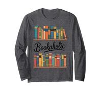 Reading as a Bookaholic per Gli Amanti dei Libri Maglia a Manica