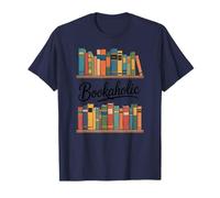 Reading as a Bookaholic per Gli Amanti dei Libri Maglietta