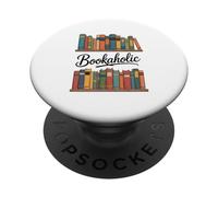 Reading as a Bookaholic per gli amanti dei libri PopSockets PopGrip Adesivo